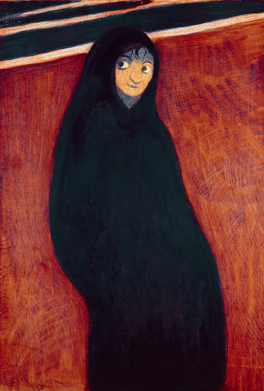 Postava s kapucí od Leon Spilliaert