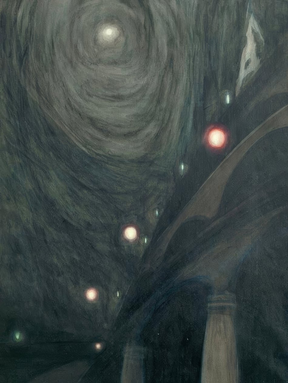 L.Spilliaert, Měsíční svit od Leon Spilliaert