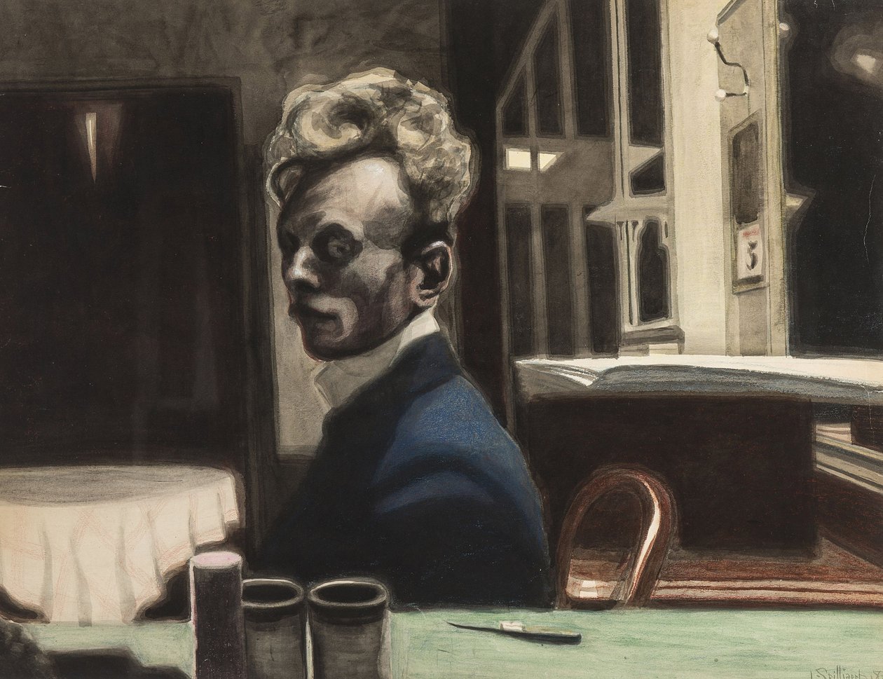 Autoportrét od Leon Spilliaert