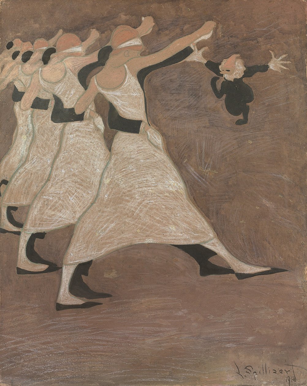 Tanečníci od Leon Spilliaert