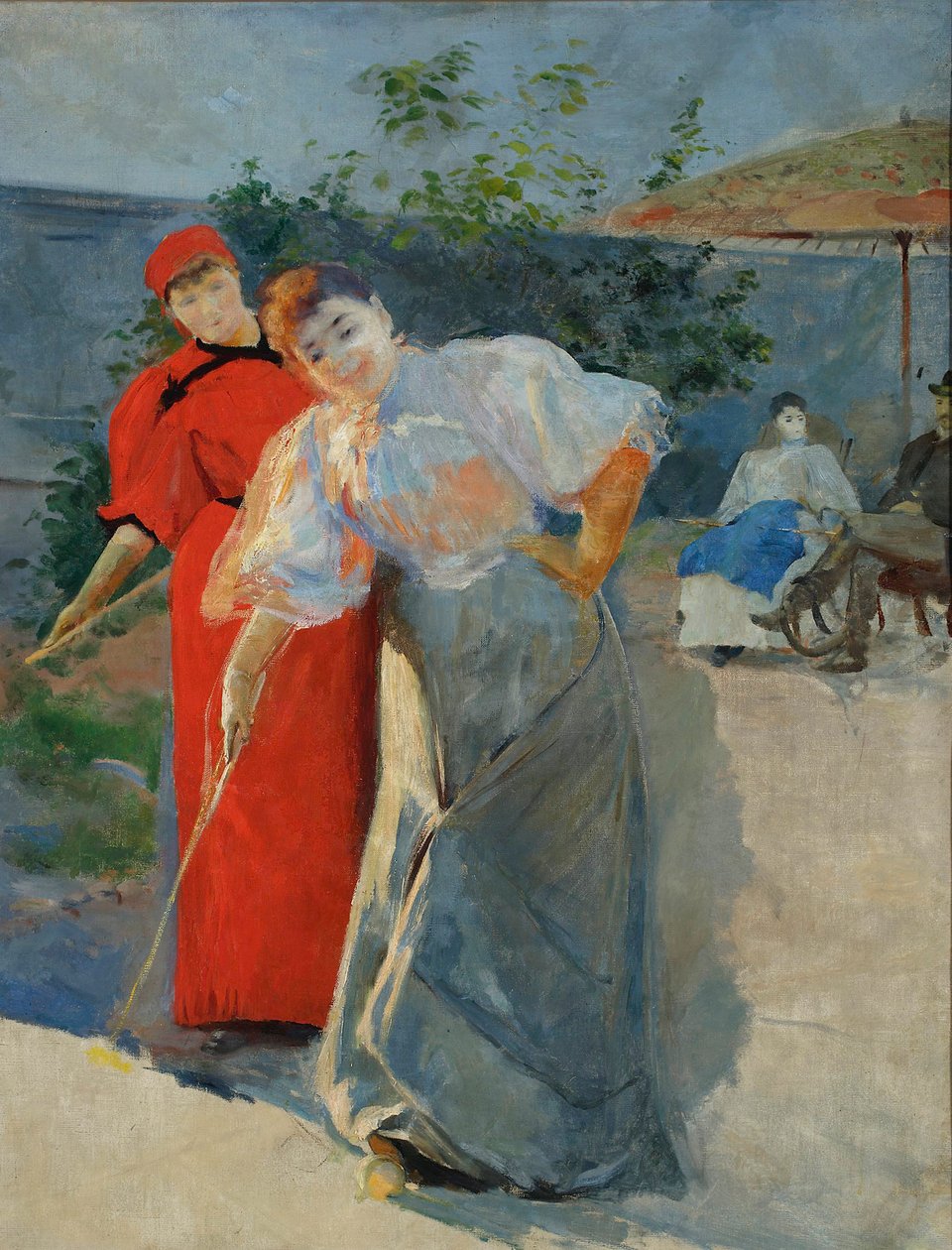 Kroketová hra, 1892-1895. od Leon Wyczolkowski