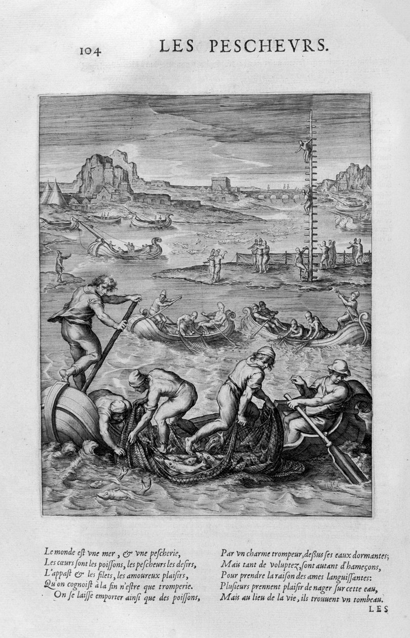Rybář, 1615 od Leonard Gaultier