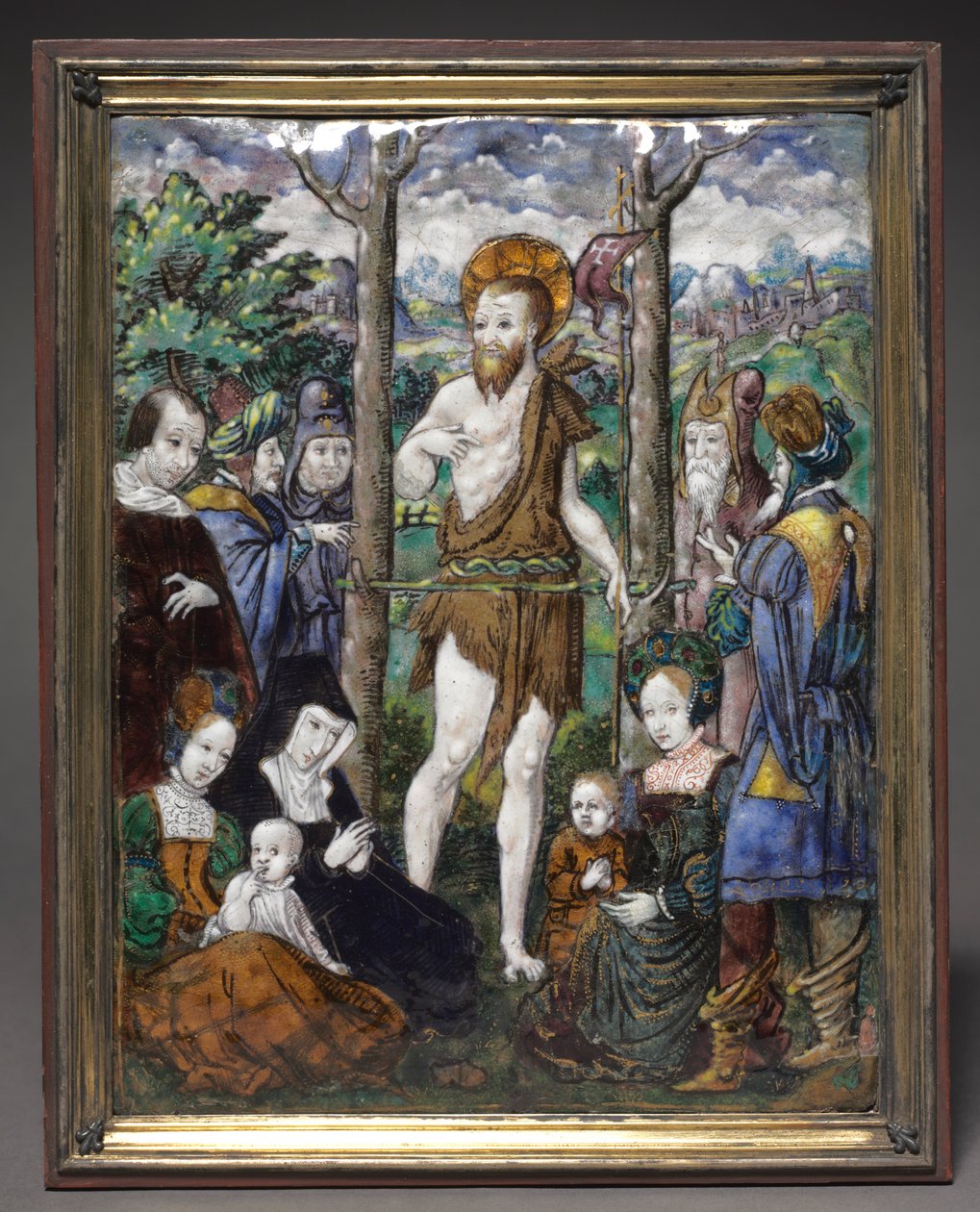 Preachment, 1500s. od Leonard Limousin