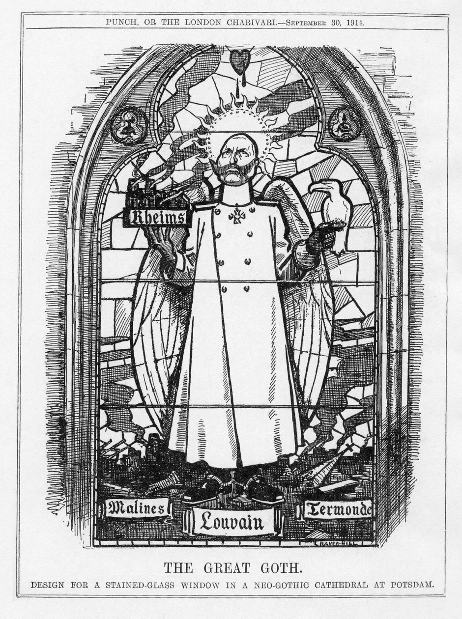 Velký Goth, 1914 od Leonard Raven Hill