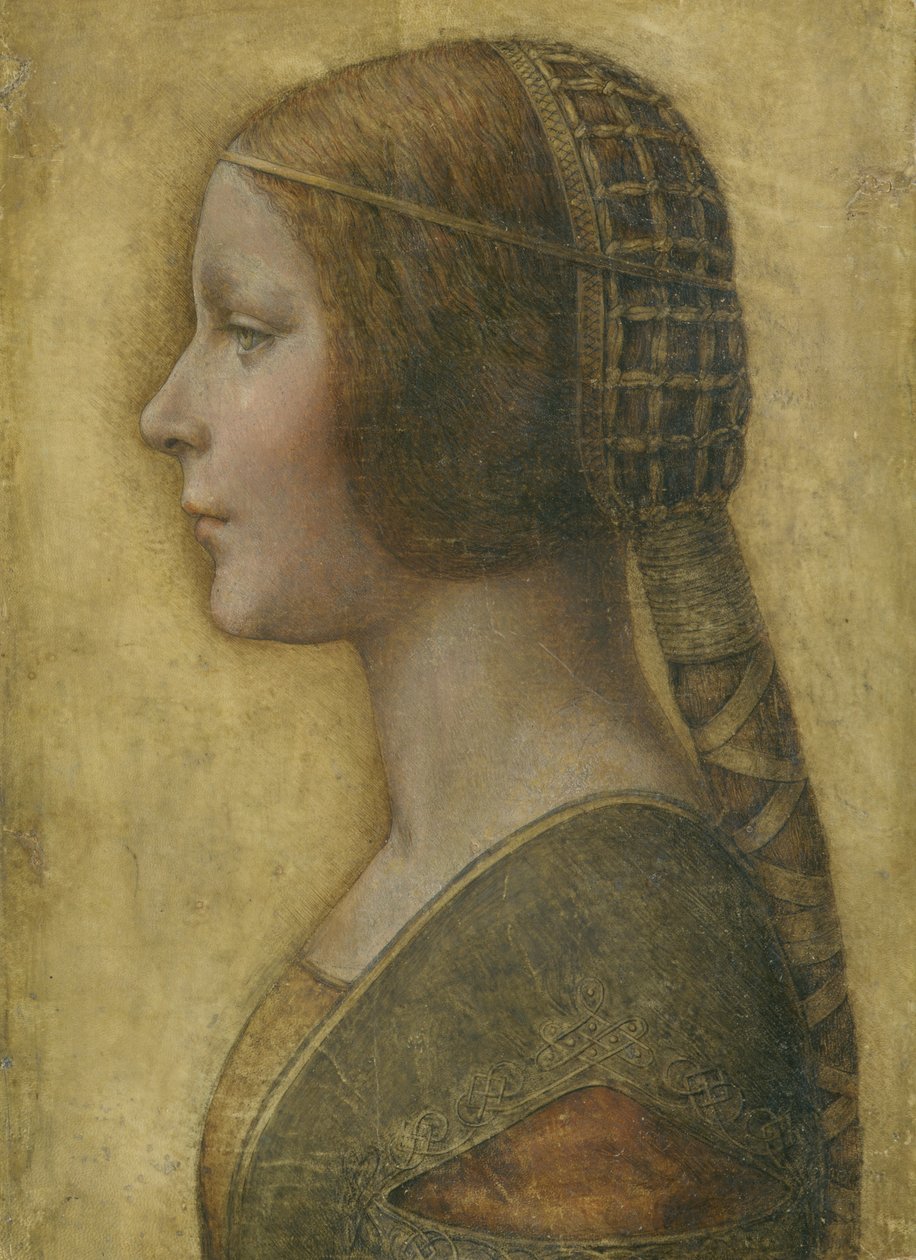 Krásná princezna od Leonardo da Vinci
