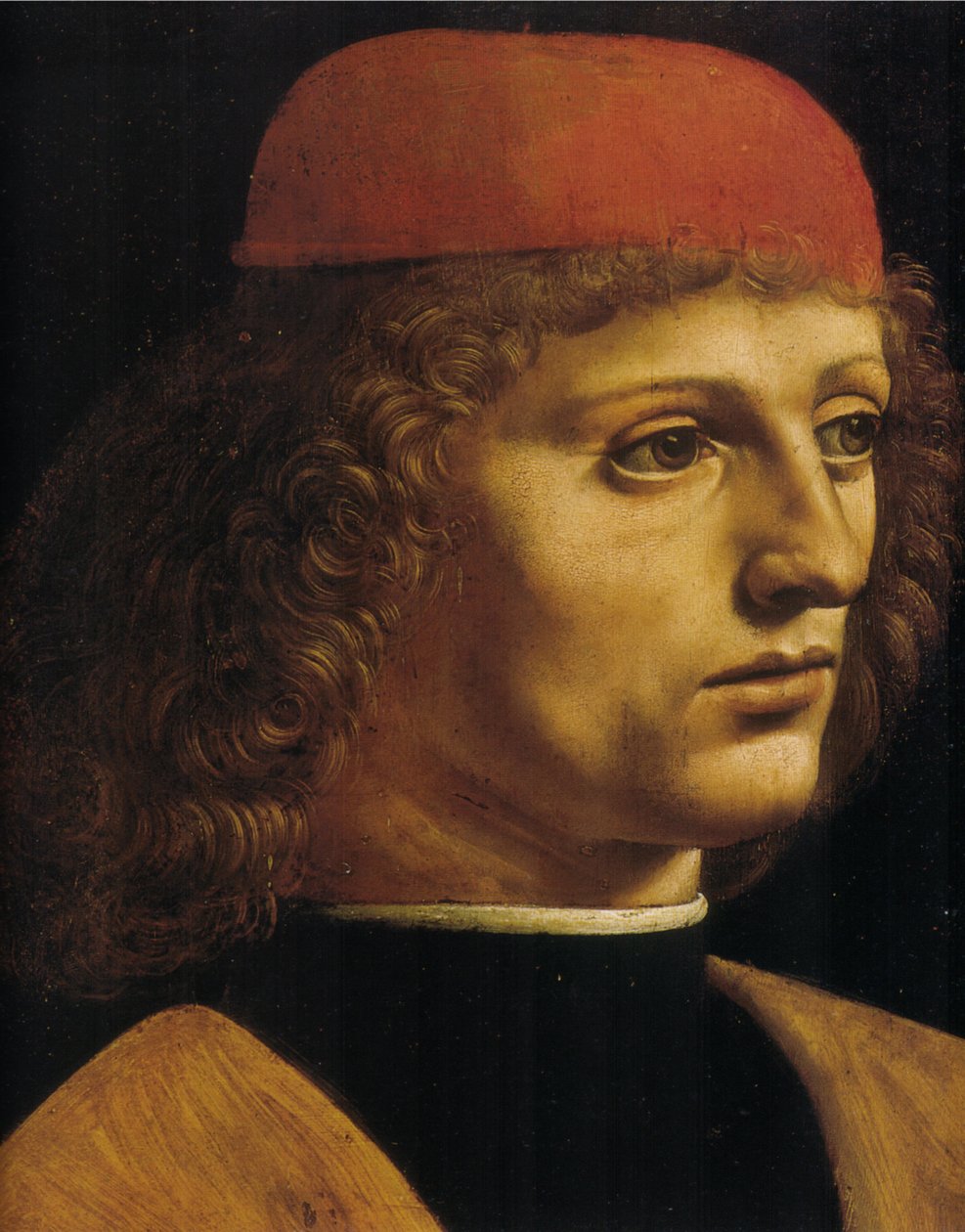 Portrét hudebníka od Leonardo da Vinci
