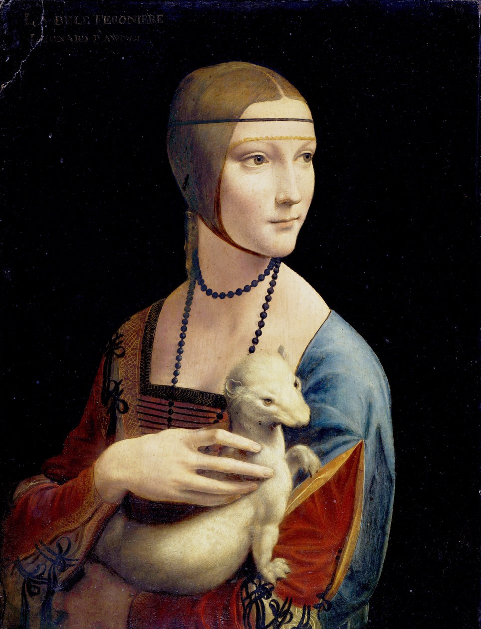 Dáma s hranostajem od Leonardo da Vinci