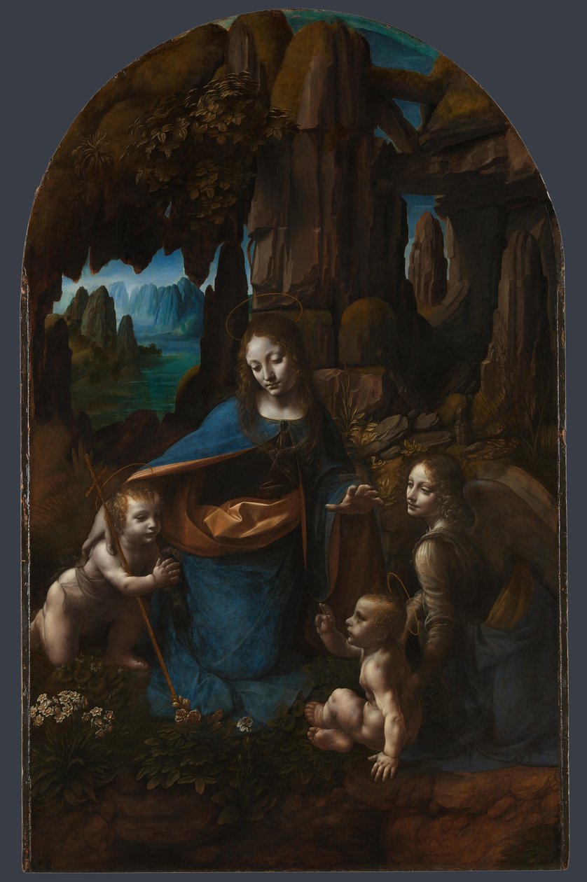 Virgin of the Rocks od Leonardo da Vinci