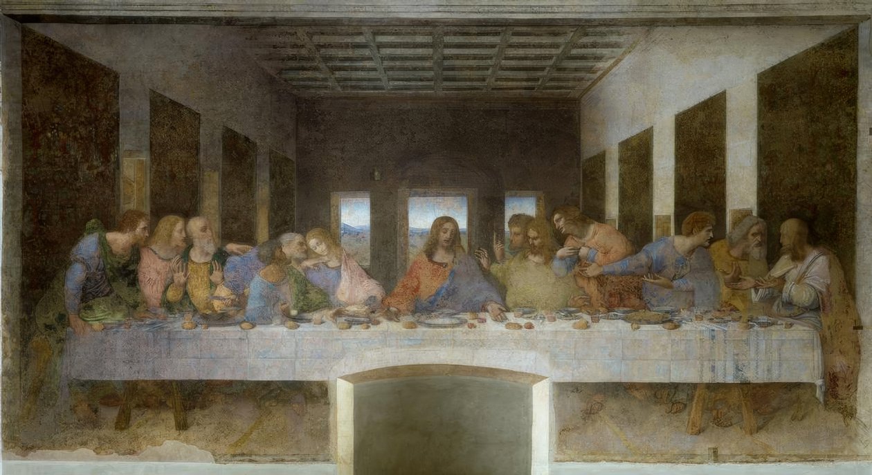 Večeře Páně od Leonardo da Vinci