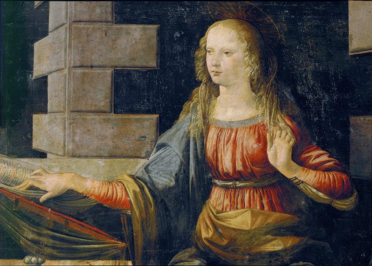 Zvěstování od Leonardo da Vinci