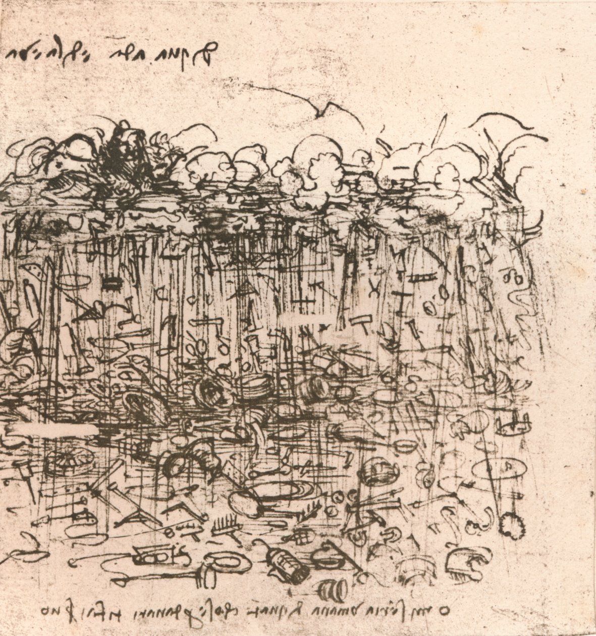 Emblematické znázornění, c1472-c1519 1883 od Leonardo da Vinci