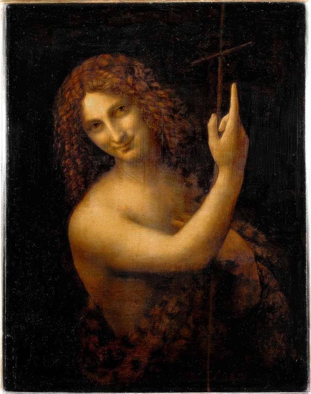 Jana Křtitele od Leonardo da Vinci