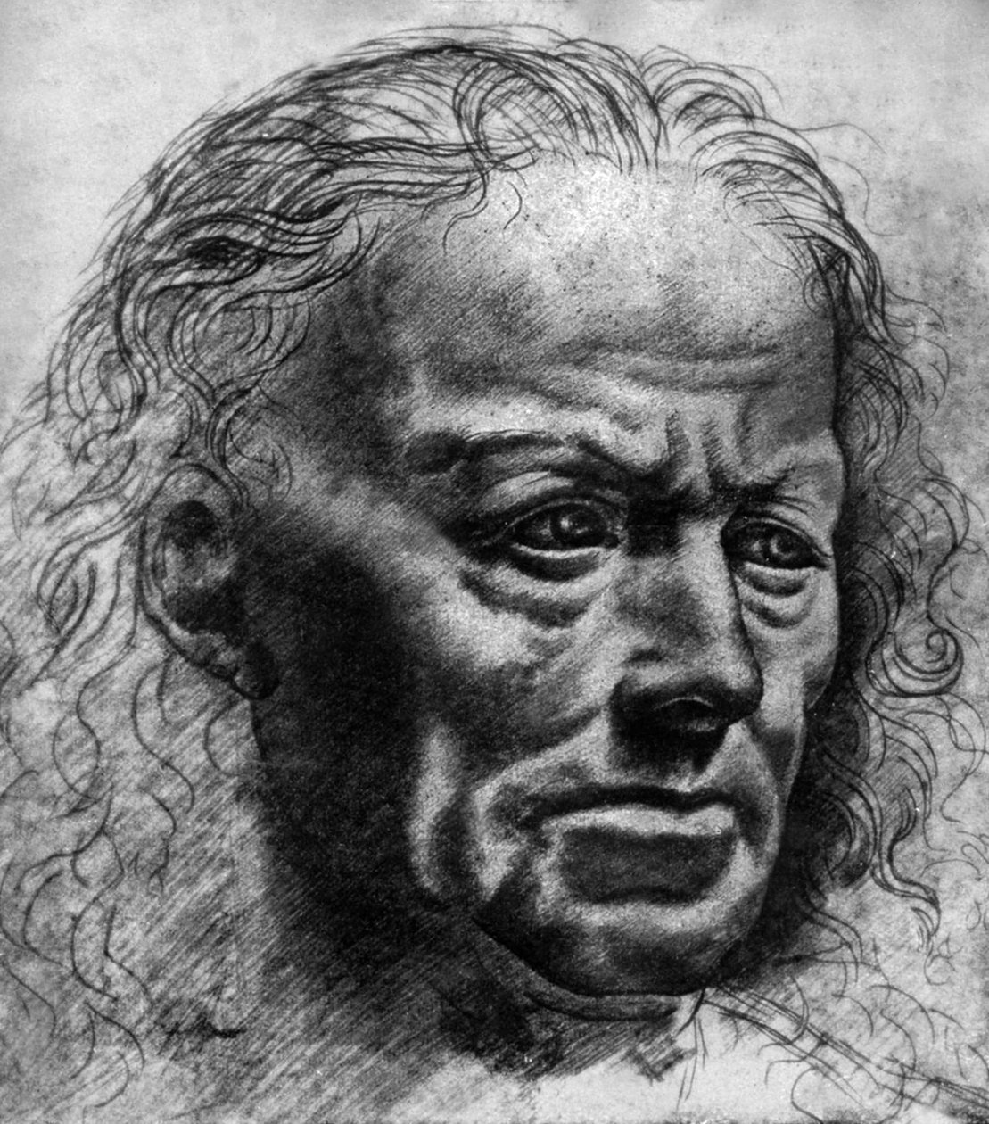Studium výrazu od Leonardo da Vinci