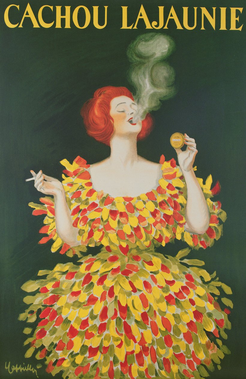 Plakátový reklamní cachou Lajaunie od Leonetto Cappiello