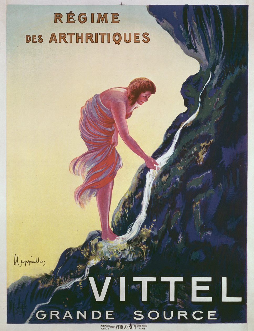 Reklama na Vittel Grande Source, 1911 od Leonetto Cappiello