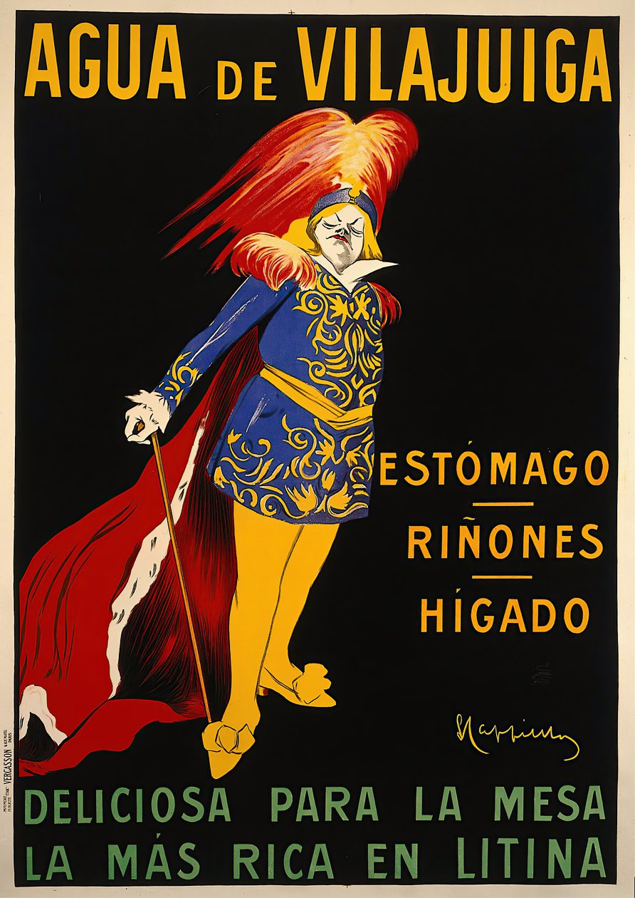 Agua de Vilajuïga, c. 1912. od Leonetto Cappiello