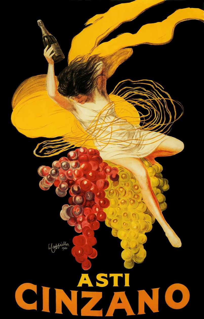 Asti Cinzano, 1910. od Leonetto Cappiello