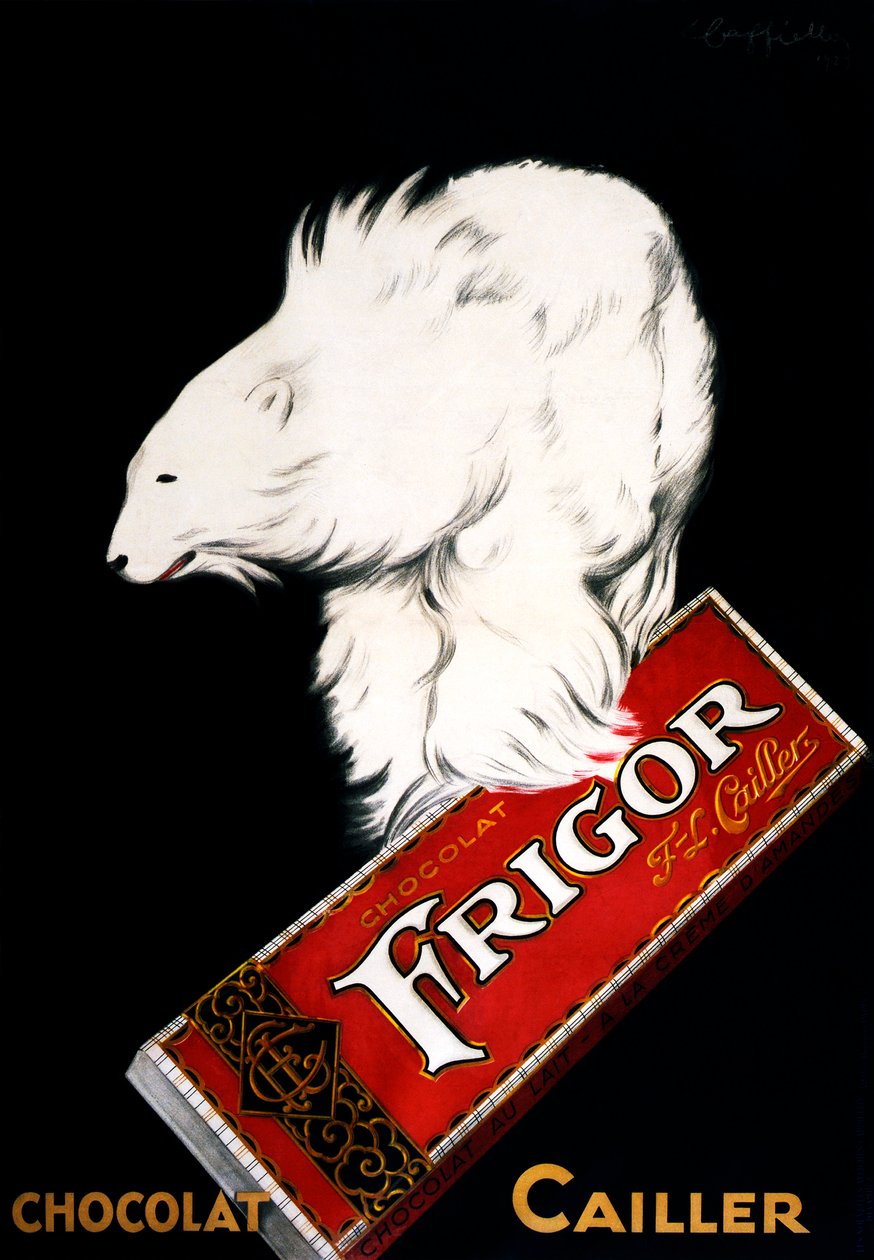 Plakát Frigor Chocolate od Leonetta Cappiella od Leonetto Cappiello