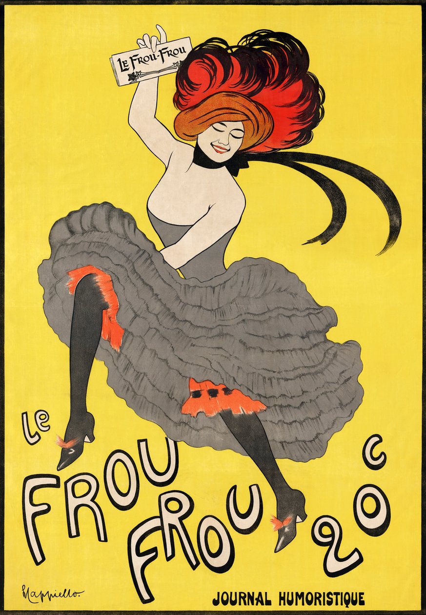 Plakát Le Frou Frou od Leonetta Cappiella od Leonetto Cappiello