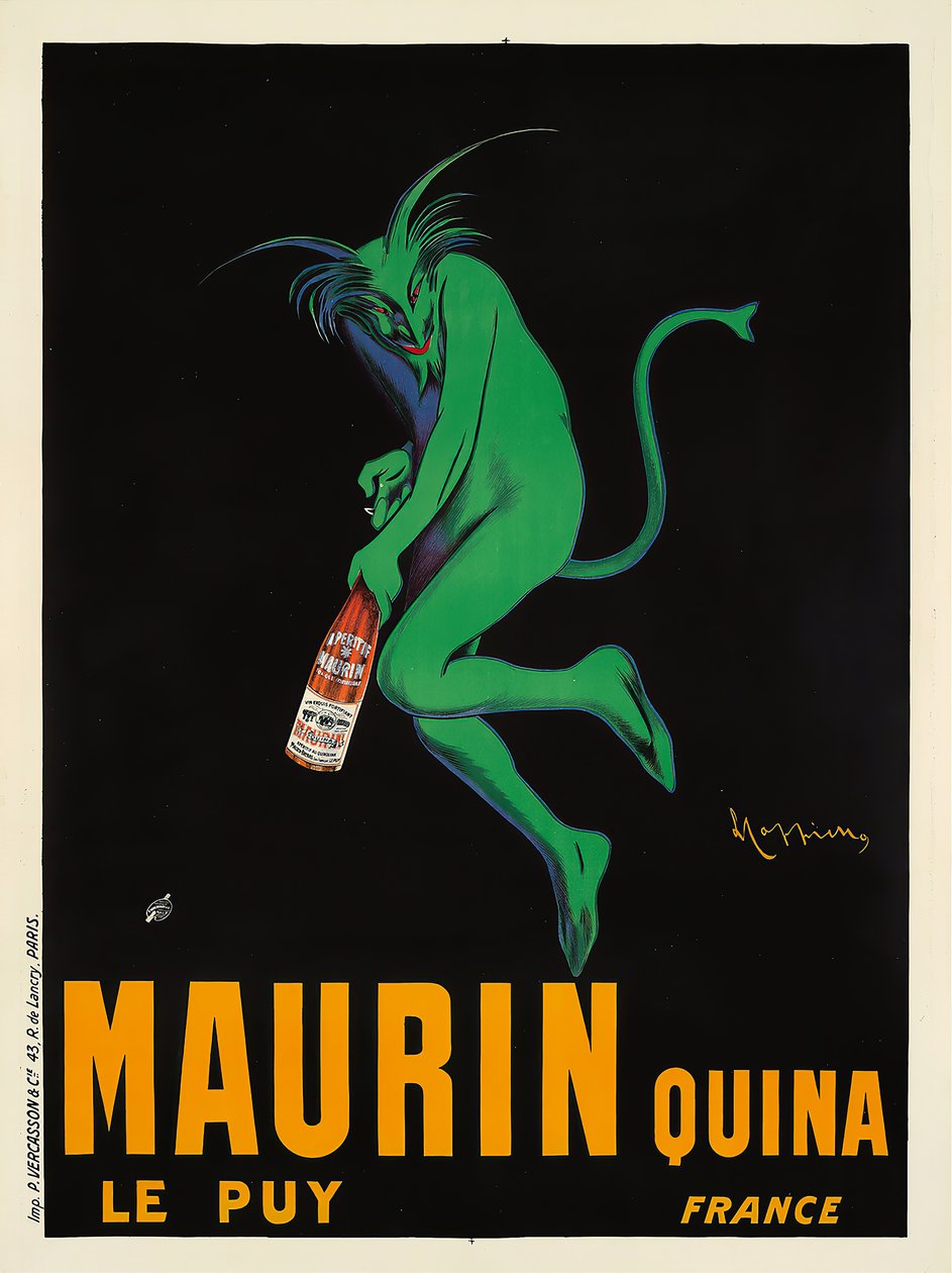 Maurin Quina, 1906. od Leonetto Cappiello