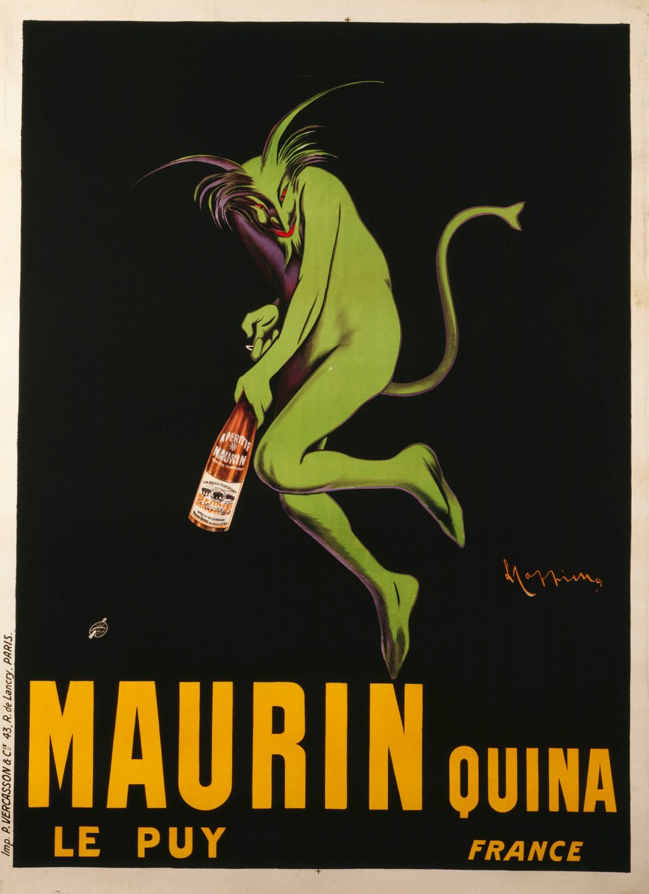 Maurin Quina, kolem roku 1922 od Leonetto Cappiello