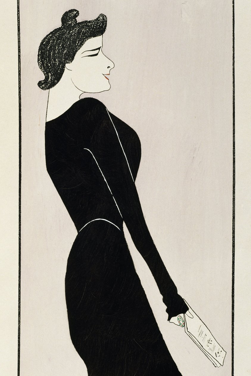 Portrét Lucienne Brevalové (Curych) od Leonetto Cappiello
