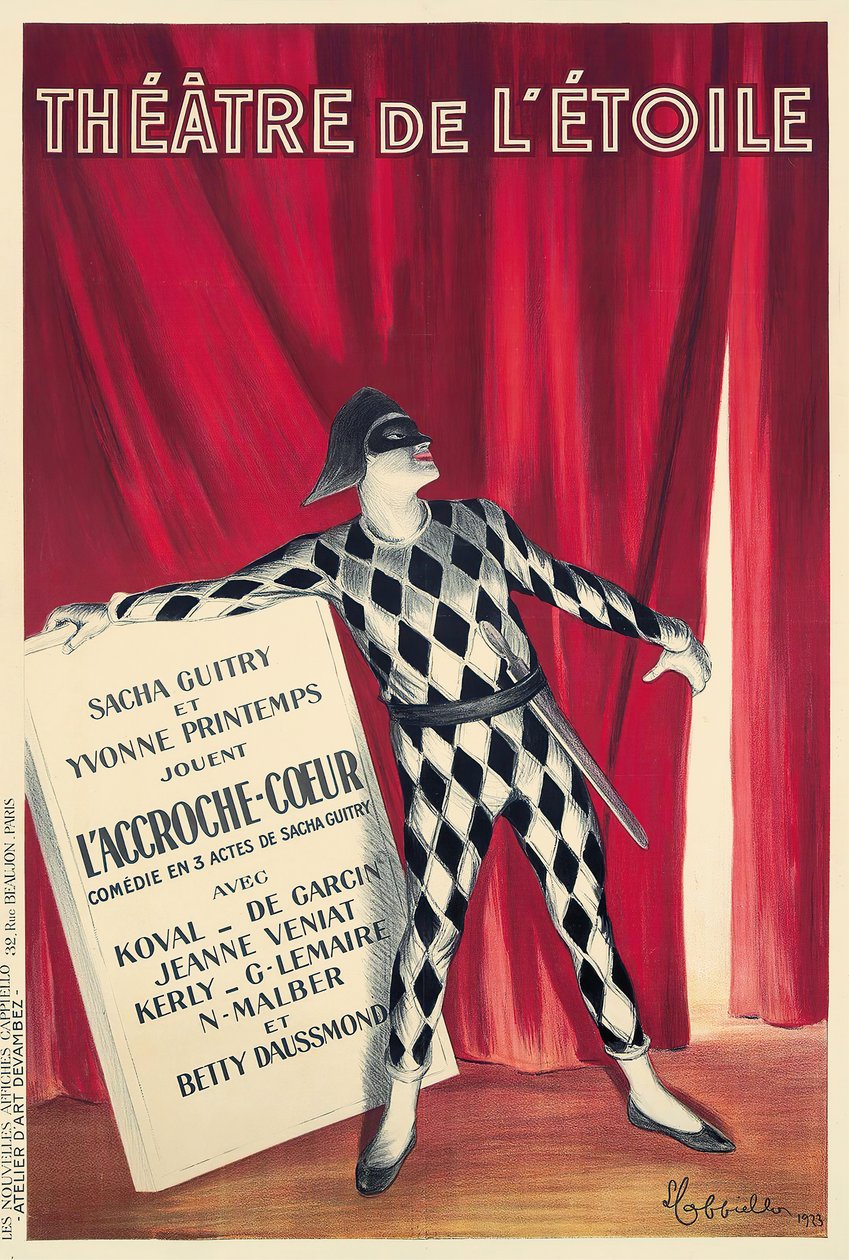 Hvězdné divadlo, 1923. od Leonetto Cappiello