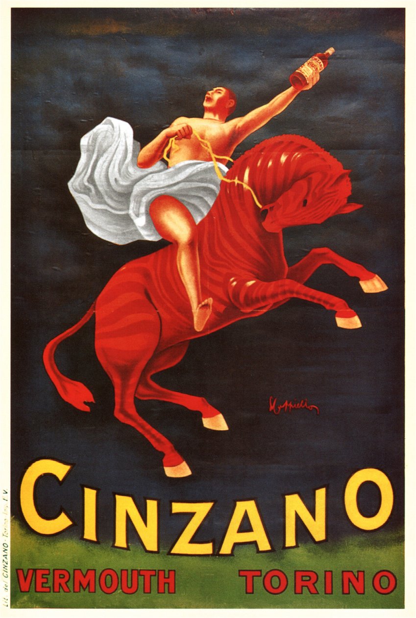 Vermouth Cinzano (plakát) od Leonetto Cappiello