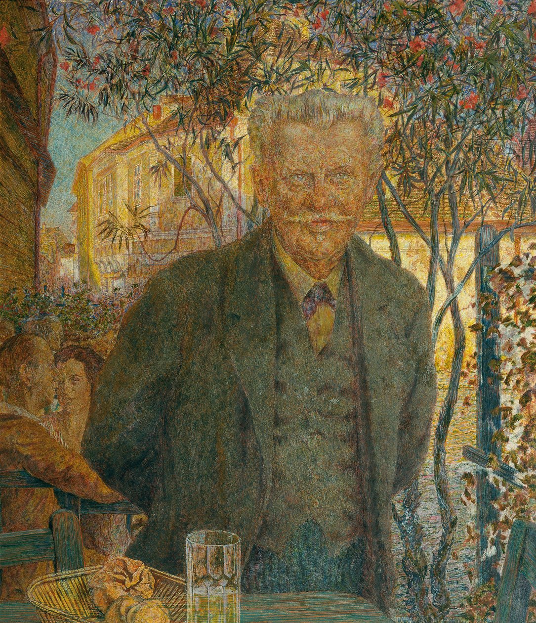 Hostinský Siebenhandl v Melku od Leopold Blauensteiner