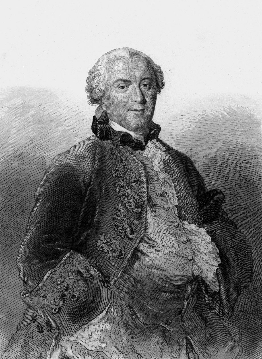 Hrabě z Buffonu od Leopold Massard