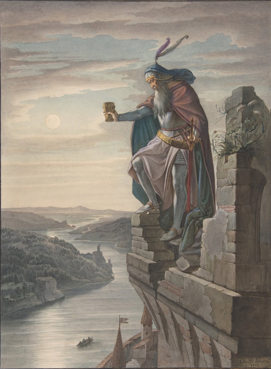 Ilustrace pro Goetha, 1842. od Leopold Schulz