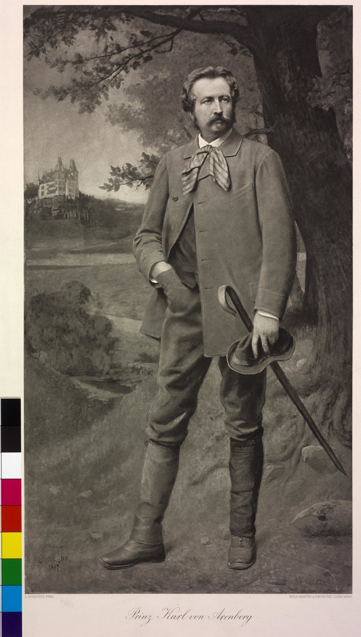 Kníže Karel z Arenbergu od Leopold Stephan (after) Horovitz