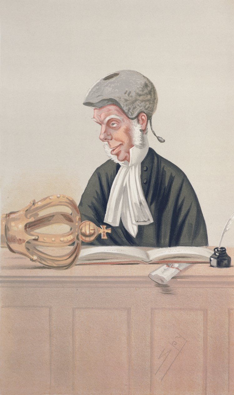 Odvolání z ‚Vanity Fair‘, 30. prosince 1876 od Leslie Matthew Ward
