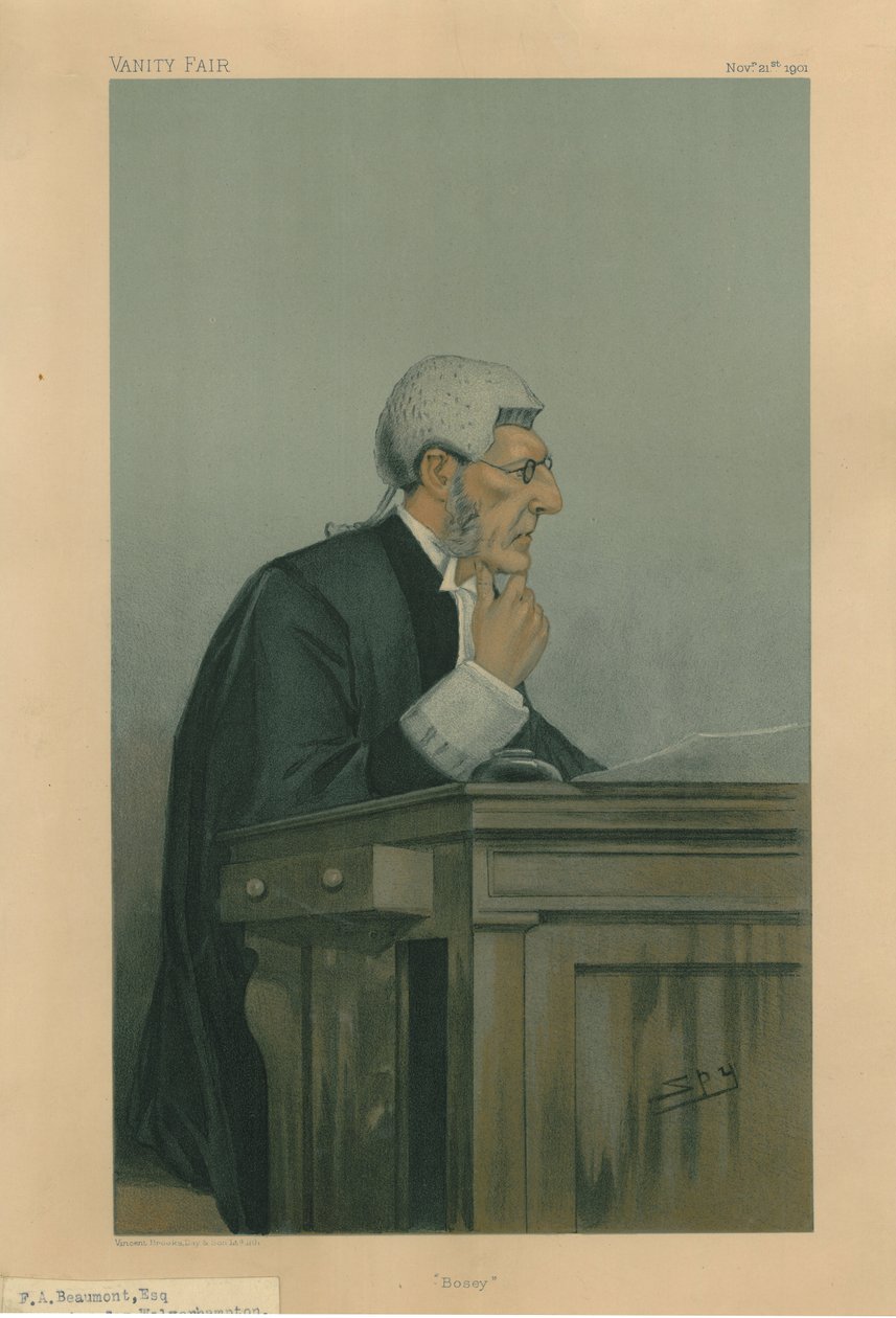 Bosey (F.A. Beaumont), 1901 od Leslie Matthew Ward