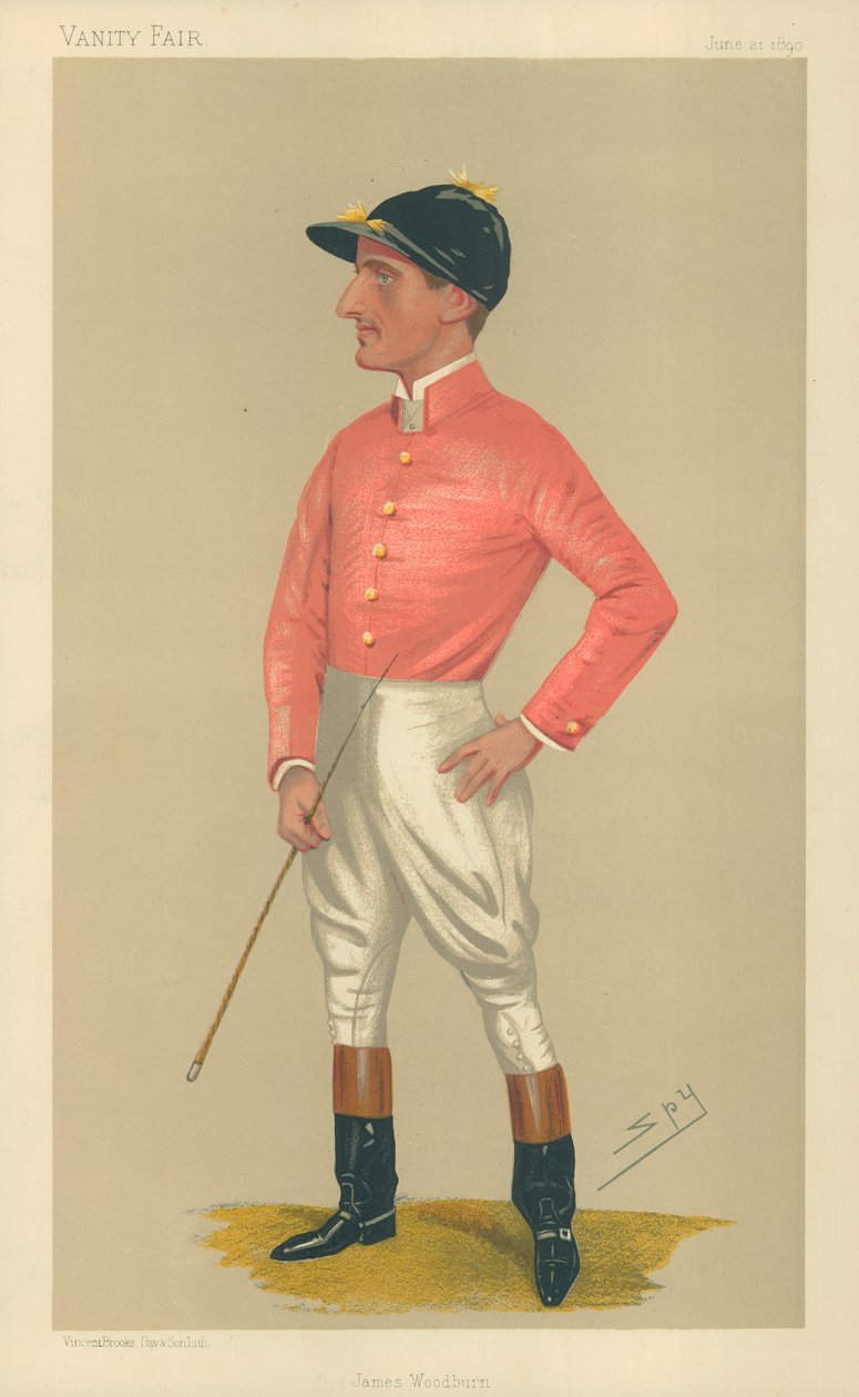 James Woodburn, 21. června 1890, karikatura Vanity Fair od Leslie Matthew Ward