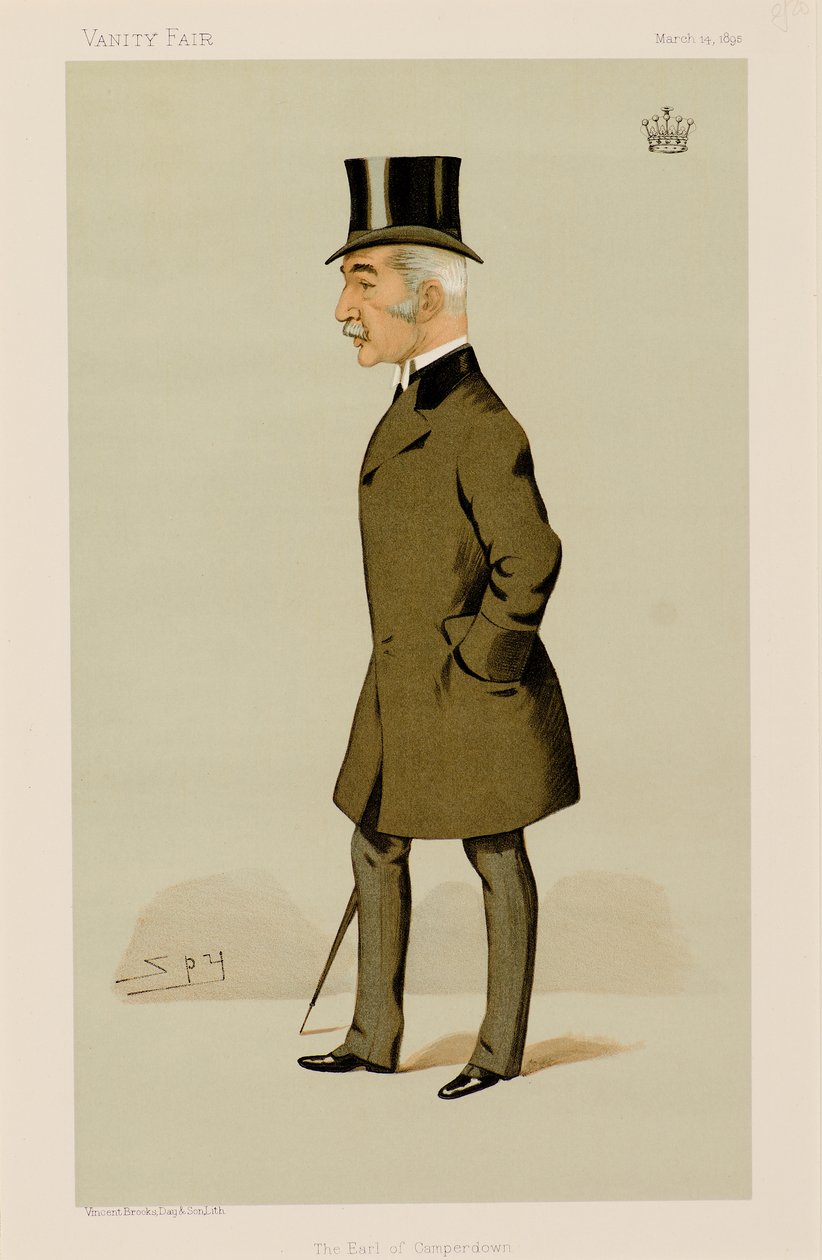 hrabě z Camperdown od Leslie Matthew Ward
