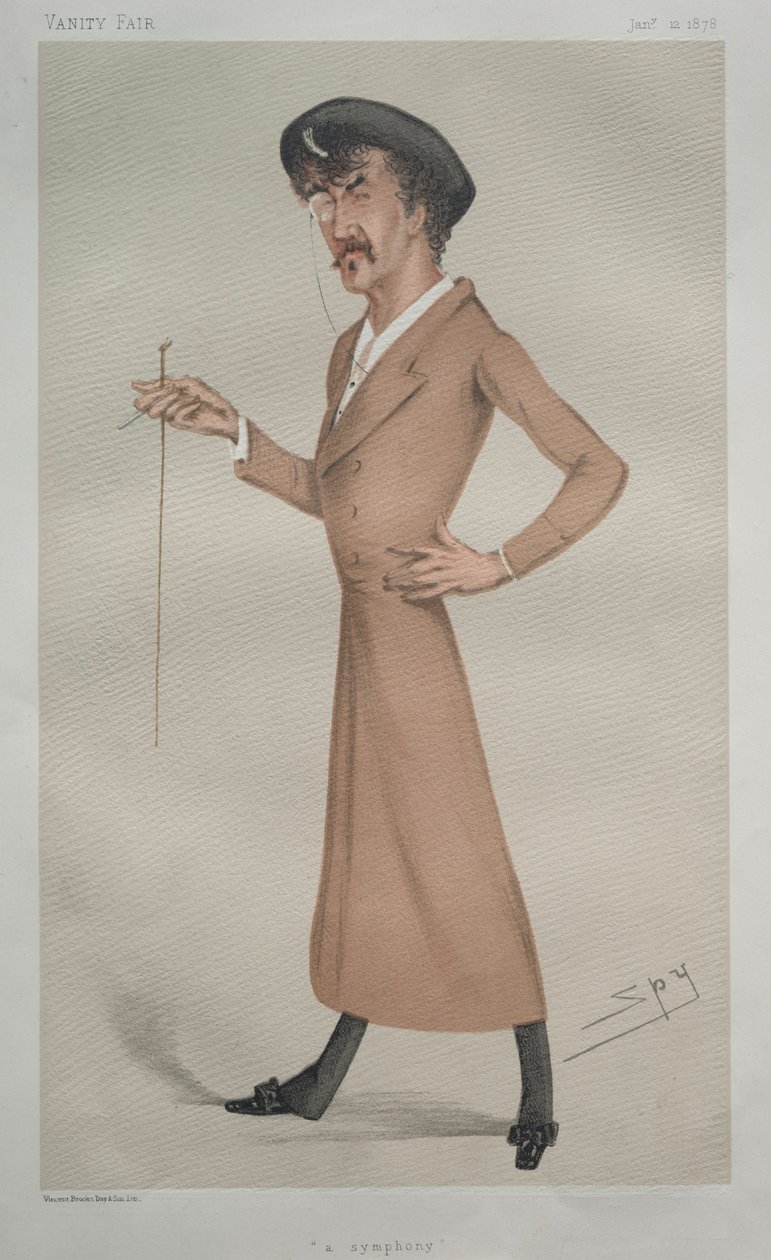 Symphony Whistler, 1878. od Leslie Matthew
