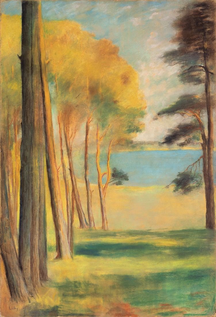 Havelsee s borovicemi od Lesser Ury