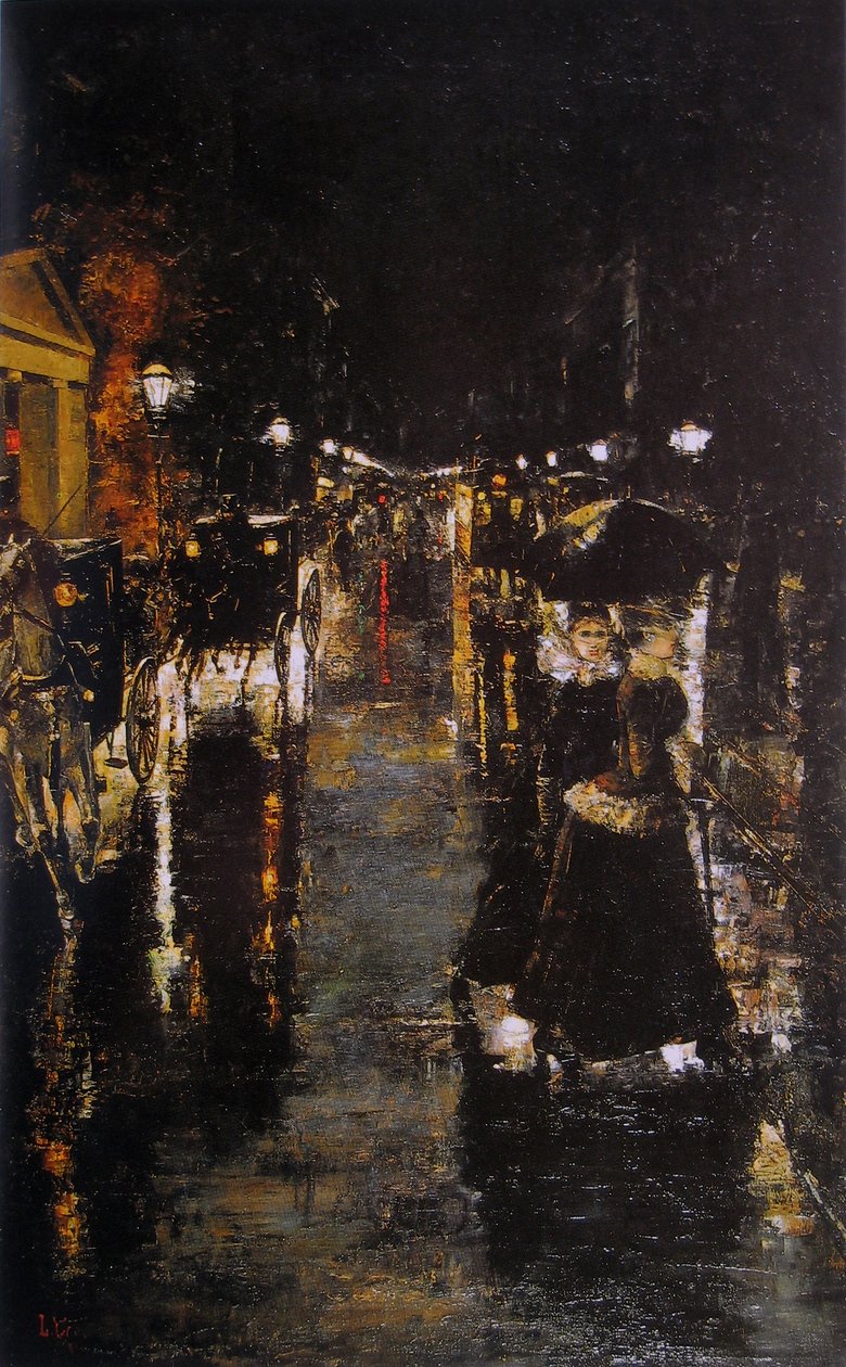 Leipziger Street od Lesser Ury