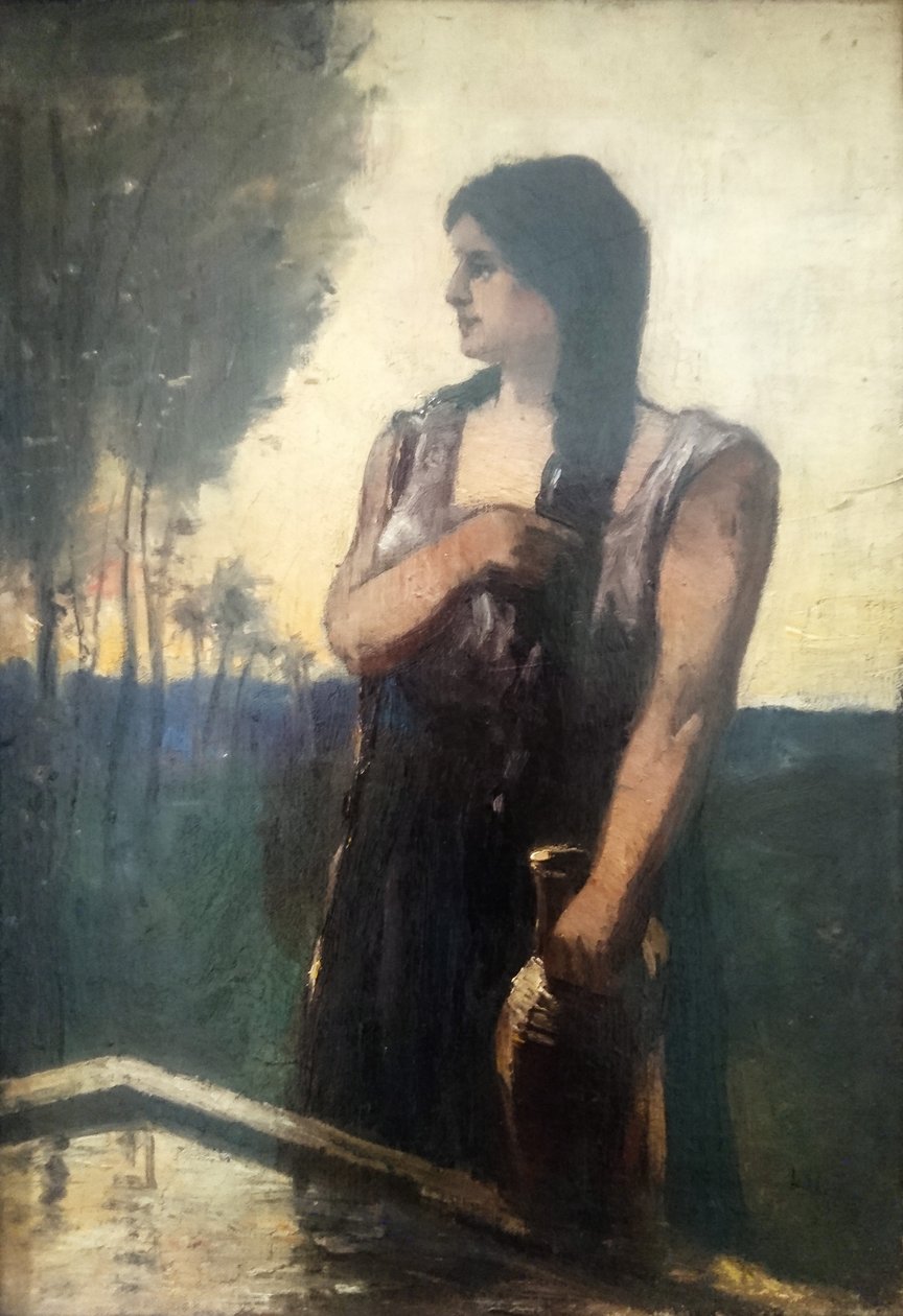 Rebeka u studny od Lesser Ury