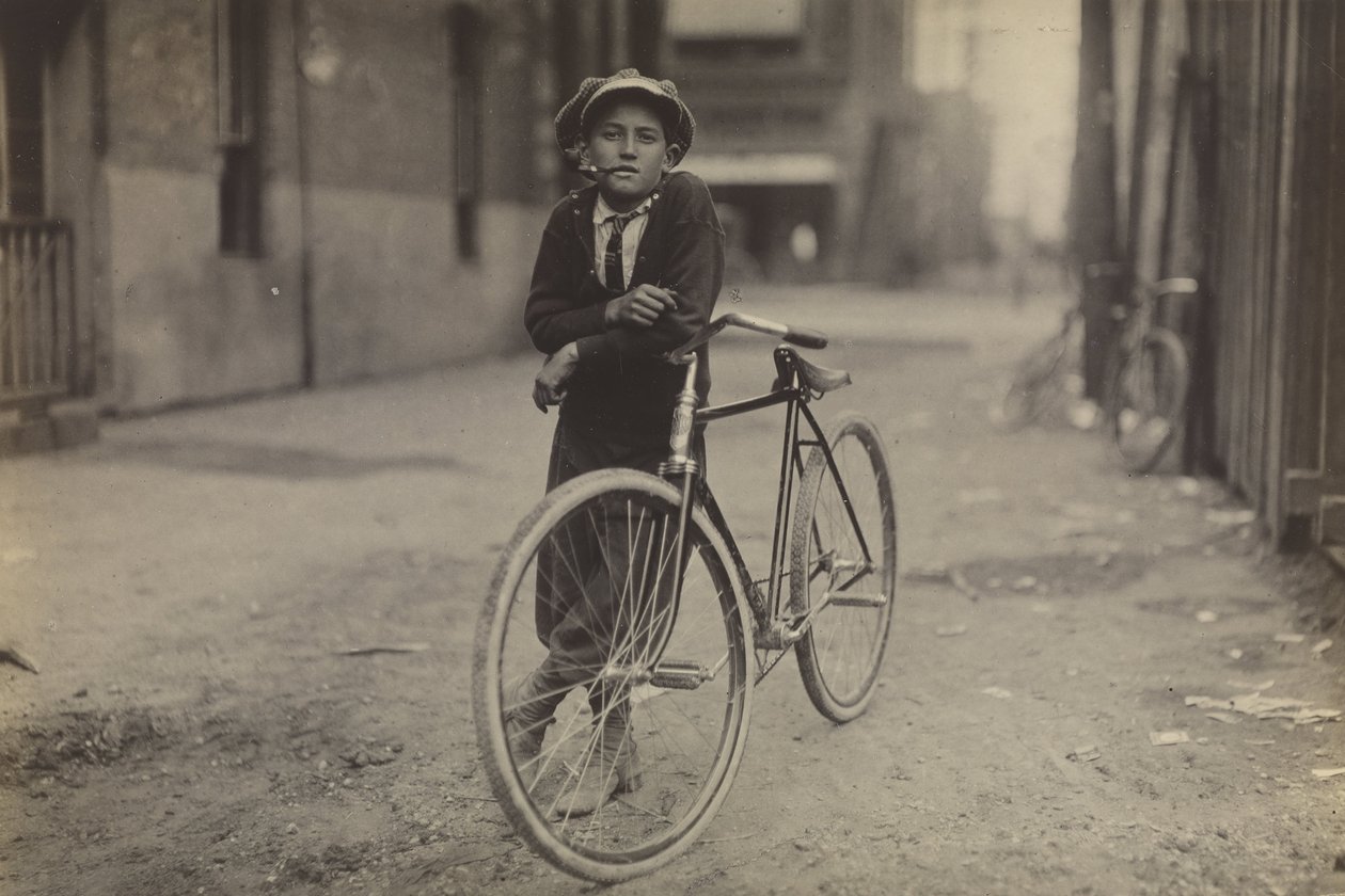 (Messenger Boy pro Mackay Telegraph Company, Waco, Texas) od Lewis Wickes Hine