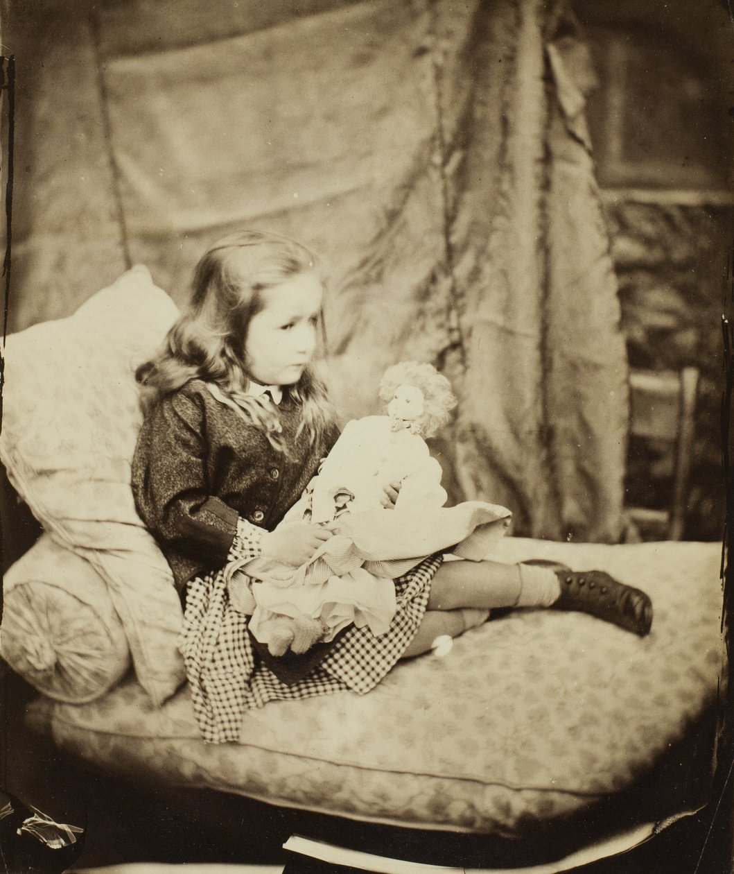 Margaret Frances Langton Clarke, září 1864 od Lewis Carroll