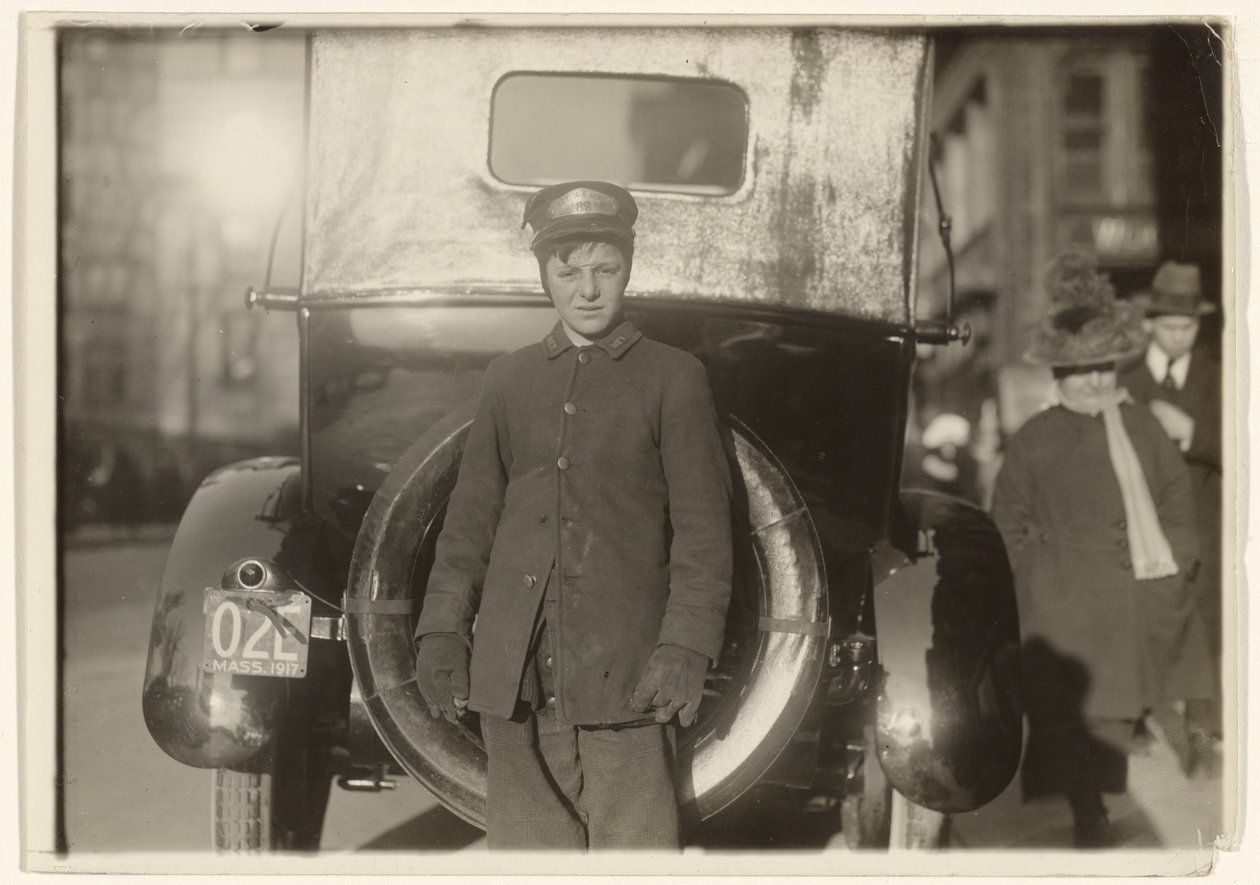 [Western Union Messenger, Massachusetts (Boston)] od Lewis W. Hine