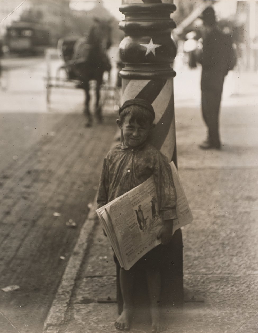 Malý holicí strojek, Indianapolis od Lewis Wickes Hine
