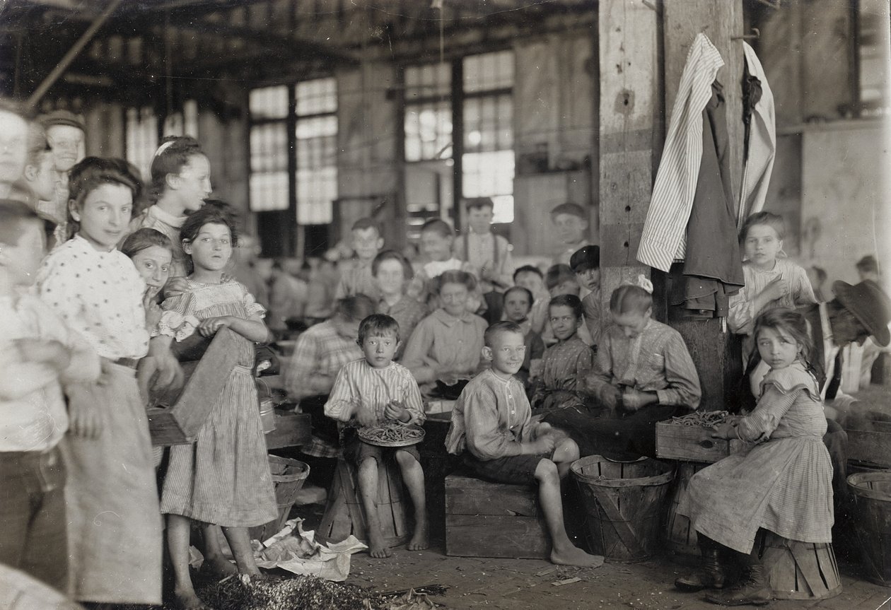 Baltimore, Maryland, červenec 1909 od Lewis Wickes Hine