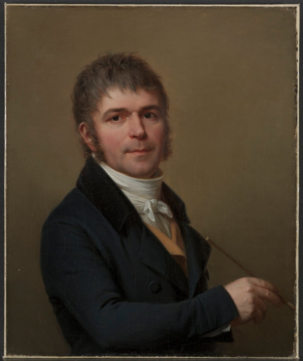 Autoportrét, c. 90. léta 18. století. od Lié Louis Périn