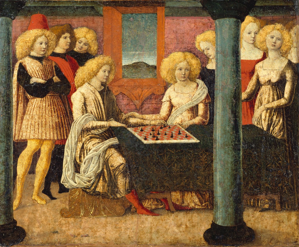 Hráči šachu, ca. 1475. od Liberale da Verona