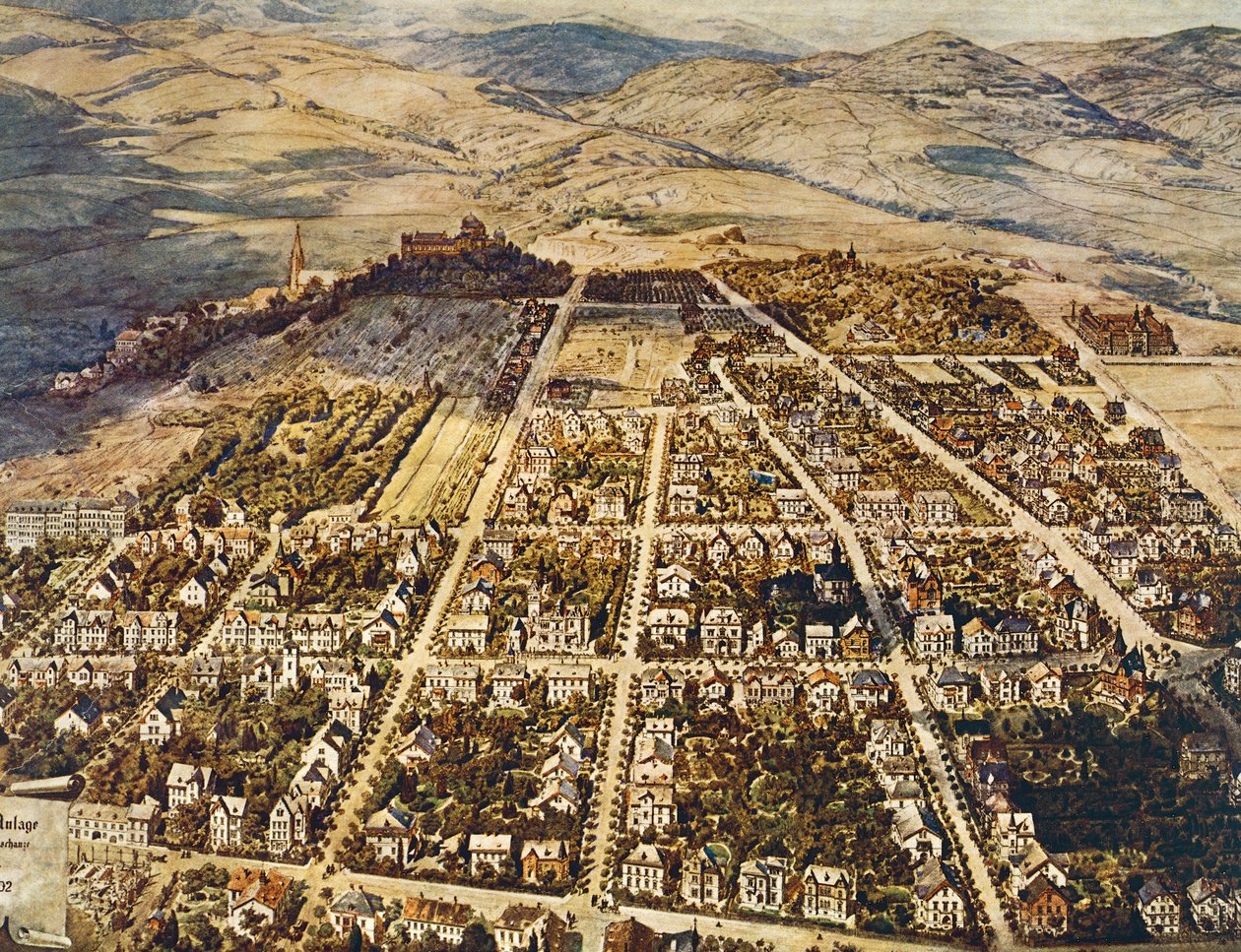 Rakousko, Vídeň, Panoráma města od Unbekannt Unbekannt