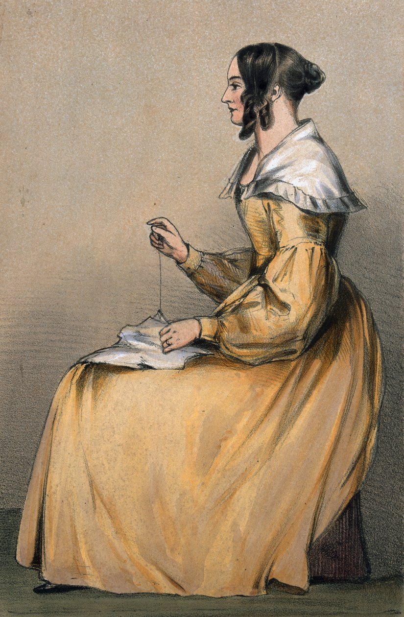 Paní Eyrová, 1842 od Lieutenant Vincent Eyre