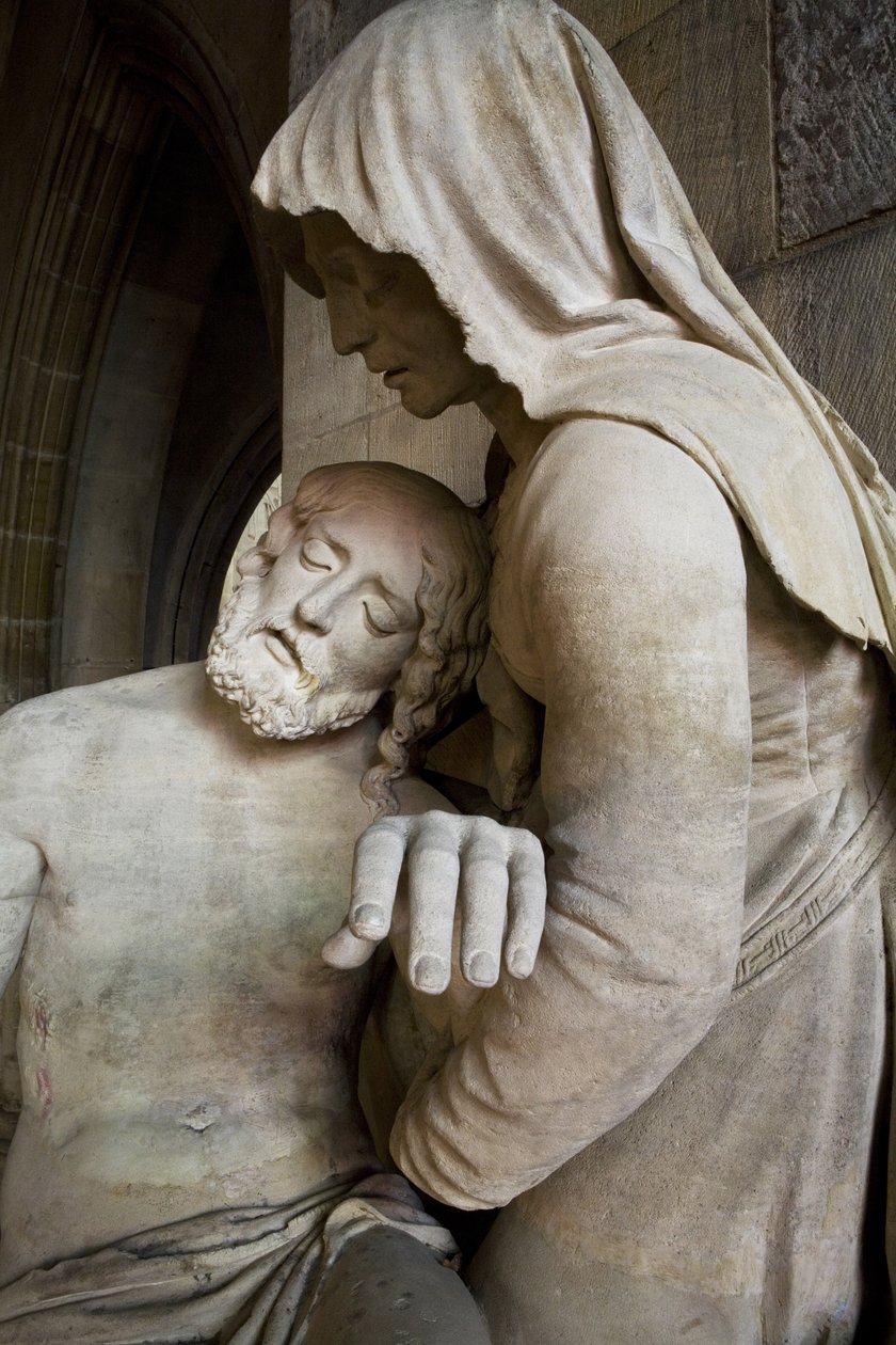 Pieta, detail od Ligier Richier